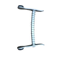 Abridor de Boca Veterinario Profesional Dom Med Dynamics, Ajustable Manualmente, Instrumento de Acero Inoxidable de Alta Calidad DMD-VI-OO49