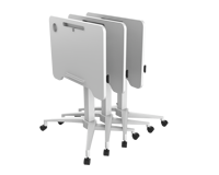 Bureau surélevé pneumatique portable OMNI avec réglage à 90 degrés °   Conception inclinable et pliable pour une utilisation commerciale, gain de place