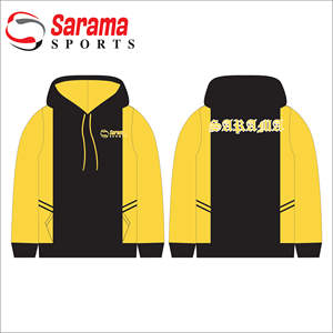 เสื้อฮู้ดพิมพ์ลายแบบมีฮู้ดผ้าฟอกฟอกสังเคราะห์มีฮู้ดโพลีเอสเตอร์สำหรับการระเหิด - Product Image 3