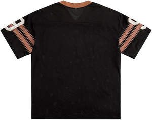 เสื้อฟุตบอลคุณภาพสูงทำจากผ้าโพลีเอสเตอร์เพื่อประสิทธิภาพการเล่นกีฬาที่ยาวนาน - Product Image 2