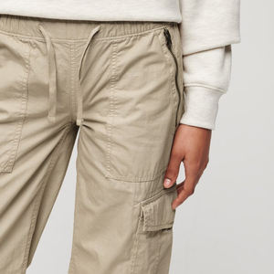 2025 OEM haute qualité jambe large Cargo poches pantalon pantalon pour femmes décontracté pantalon ample pour femmes en gros Pakistan - Product Image 3