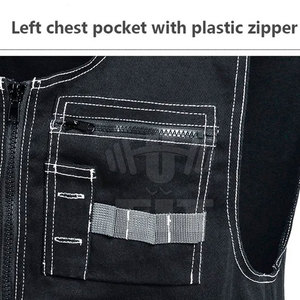 Chaleco de nuevo estilo Seguridad para uso de protección Chaleco de trabajo de seguridad de la mejor calidad para hombres Chaleco DE TRABAJO DE USO - Product Image 5