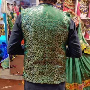 <b>Mens</b> Ethnic Afghan Traditional Vintage Handmade Cultural Sleeveless <b>Vest</b> Winter Outdoor Wedding Wear Wholesale - Product Image 4