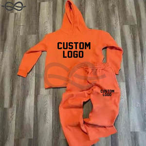 Ensemble de survêtements Street Style pour homme Pantalon évasé et sweat à capuche zippé 2 pièces Trendy Layered Look Pantalon empilé - Product Image 5