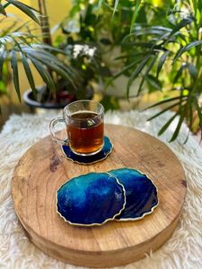 Posavasos de Resina para Mesa, Estilo Bohemio, Hecho a Mano, Ecológico, Diseñado para Prevenir Daños por Calor y Humedad para el Hogar - Product Image 6