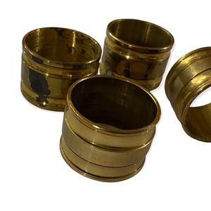 Anillo de servilleta de latón, diseño antiguo, vajilla, Decoración de mesa de comedor, el más vendido - Product Image 1