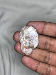 พลอยโทแพซสีรุ้งธรรมชาติจากยูเครน ขัดเงา สำหรับทำเครื่องประดับ - Product Image 6