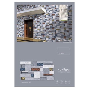 Azulejos de pared cultivados multicolores naturales exteriores de calidad superior para decoración del hogar al aire libre a un precio razonable azulejo de pared de porcelana - Product Image 1