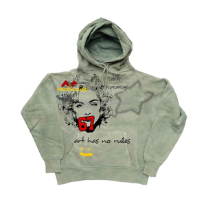 Quantité minimale de commande bas logo personnalisé sweats à capuche vierges pull hommes 100% coton noir lavage à l'acide à capuche surdimensionné Vintage lavé femmes sweats à capuche en coton - Product Image 4