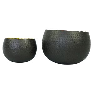 Plateau de décoration d'intérieur élégant et moderne Bol en cuivre sans pied artisanal pour servir des collations aux fruits Décoration de mariage Métal de qualité supérieure - Product Image 2