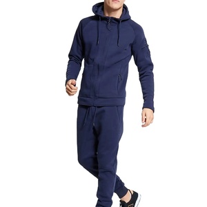 Conjunto de Chándal para Hombre, Logotipo Personalizado, Chándales para Hombre de Manga Larga, Conjuntos de Chándal de Forro Polar Técnico Transpirable, Calidad al por Mayor - Product Image 1