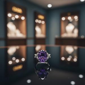 Anillo de Plata 925 con Amatista de Corte Ovalado, Regalo de Compromiso, Boda o Aniversario, Símbolo Cristiano, Engaste de Canal, Diseño Minimalista - Product Image 4