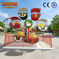 Manège extérieur pour enfants sur le thème de Noël, mini-grande roue, attractions, produits de parc d'attractions en acier pour centres commerciaux