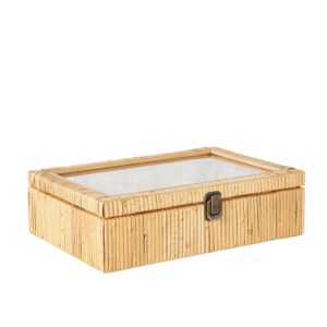 Caja Decorativa Hecha a Mano de Ratán de 6 Celdas, Caja de Almacenamiento Artesanal, Ecológica, Natural, Decoración para el Hogar, Venta al por Mayor desde Vietnam - Product Image 2