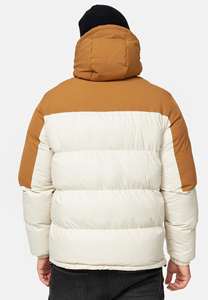 Veste matelassée à capuche unie à deux couleurs, brillante et brillante, veste matelassée en duvet, vêtement d'extérieur chaud d'hiver, manteau en duvet léger - Product Image 3