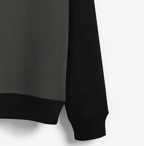 Sweat-shirt de haute qualité Logo personnalisé décontracté pull en tricot coupe ajustée hommes automne coton vieil argent Style Vintage classique - Product Image 6