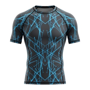 Maillot de compression personnalisé sublimé pour hommes, femmes et enfants – MMA, BJJ, Jiu-Jitsu, entraînement sans kimono – Durable, vente en gros, maillots de bain - Product Image 1