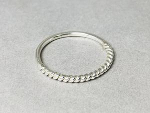 Wholesale 925 Sterling <b>Silver</b> Daily Wear <b>Chunky</b> Jewelry Dainty Half Twisted <b>Rings</b> Unique Stackable <b>Rings</b> Wedding Finger Usage - Product Image 4