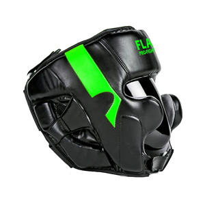 Protector de cabeza de boxeo de cuero PU de alta calidad, casco de Kickboxing, Protector de cabeza de lucha - Product Image 3