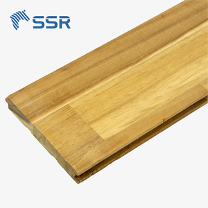 Plancher en bois solide de joint de doigt de plancher-plancher en bois dur de SSR VINA-acacia/bois d'hévéa/Senna Siamea - Product Image 2