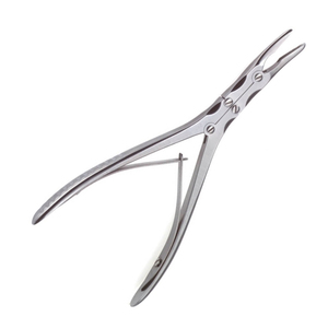 Taux de gros d'instrument chirurgical manuel de conception incurvée d'os de Beyer d'acier inoxydable résistant professionnel - Product Image 2