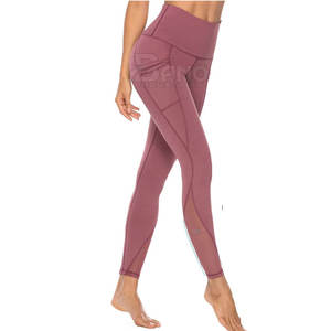 Leggings de Alta Calidad para Mujer, Cintura Alta, Transpirables, Ligeros, Tejido de Punto de Spandex/Poliéster, Personalizados para Gimnasio y Deportes - Product Image 4