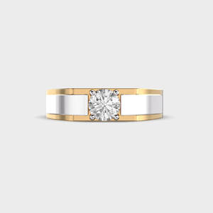 Bague de fiançailles en or massif 14 carats avec diamants Kings Honour pour femmes, bijoux fins élégants, fournisseur en gros en ligne, exportateur - Product Image 5