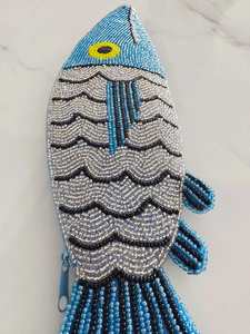 Sac à perles multicolores avec poignée, sac à main, sac à main décontracté, artisanat indien, fait à la main, sac baguette, - Product Image 3