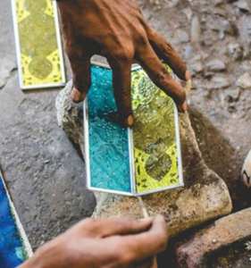 Lanternes en bois rustique et fer noir - Product Image 3