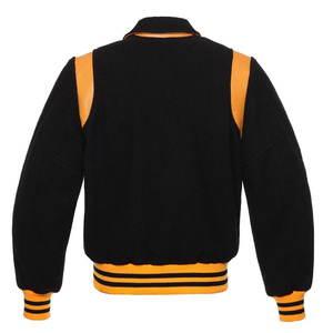 Latest Winter Fashion High Quality Custom College Varsity Baseball Wool Jackets Stand <b>4XL</b> Size Coated Fabric <b>Clothing</b> Wholesale - Product Image 5