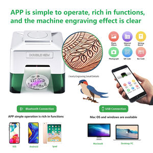 Portable 3W CNC Diode Lazer Graveur CNC Facile À Utiliser pour Acier Inoxydable Acrylique Plastique Verre MDF Papier Métal Caoutchouc - Product Image 4