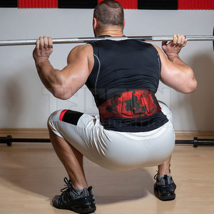 Best Quality Comfortable and Adjustable Fitness Training Neoprene Weightlifting <b>Belt</b> Gym <b>Belt</b> Best for Man and Women - Product Image 5