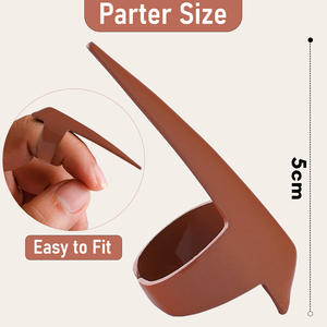 Herramienta de separación de extensión de cabello Premium, extensión de cabello de salón, separación de cabello de dedo, ligero, fácil de agarrar, antideslizante - Product Image 3