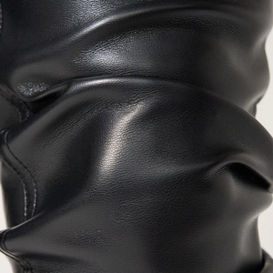 Pantalones de Cuero Vacuno Anilina de Alta Calidad para Hombre, Planos, Ecológicos, Rectos, Elegantes, Casuales, de Cintura Media, Talla Grande, para Invierno - Product Image 5