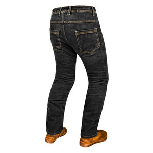 Durable Motorcycle Jeans for Riders Protective Gear Kevlar Lined Denim Motorcycle Pants with Pads - Product Image 2