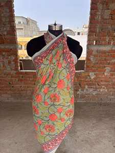 Sarongs d'été naturels de style fête pour femmes, sarongs de plage pour femmes, sarong de bikini de haute qualité, sarongs personnalisés en coton imprimés sérigraphiés - Product Image 6