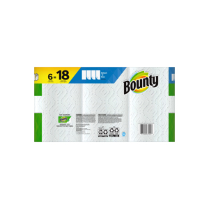 Authentique 2 plis blanc Bountys essuie-tout 12-famille 30-Roll Packs Corless Pulp Material for Toilet Use Offre Spéciale Low Price - Product Image 3