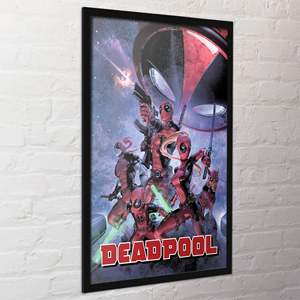 Poster de la Famille Deadpool de Marvel, Design Moderne, Matériel Papier pour Utilisation Murale - Product Image 1