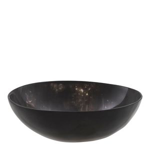 <b>Large</b> Organic European Horn <b>Serving</b> <b>Bowl</b> Polished & Colored Decor with Animal and Nautical Style for Indoor Home Decor - Product Image 2
