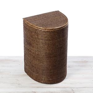 Poubelle de cuisine décorative à prix compétitif, fabriquée à la main en rotin naturel tressé, pour déchets de papier. - Product Image 4