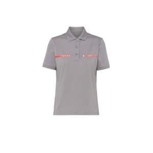 Para Prada Donna, para Luna Rossa, Jersey Piquet Grigio, Característica Transpirable - Product Image 1