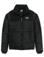 Veste en duvet pour homme personnalisable, tendance et chaude, vente en gros d'usine, logo imprimé personnalisable, veste en duvet pour homme