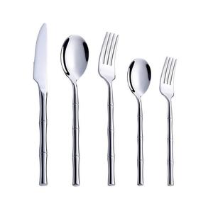 Vente chaude Classique Couverts En Acier Inoxydable Ensemble Argenterie Vaisselle Y Compris Couteau Fourchette Cuillère-Stocks D'usine - Product Image 4