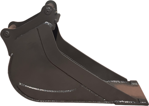 Godet d'excavatrice à profil étroit QS40, godet de haute précision pour les travaux de terrassement et l'installation de lignes de services - Product Image 4