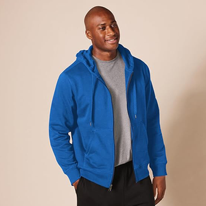 Sudadera con Capucha Unisex 100% Algodón para Invierno, Forro Polar Sólido, Diseño Personalizado con Botones, Sublimación Impresa, MOQ 2 Piezas - Product Image 1