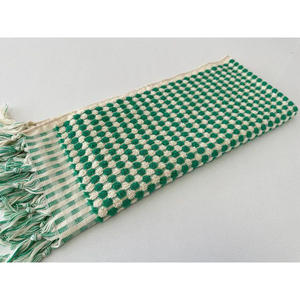 Serviette de bain à rayures 100% coton de qualité supérieure à pompon 50x100 à séchage rapide 250gr multi-usages fabriquée en Turquie - Product Image 3