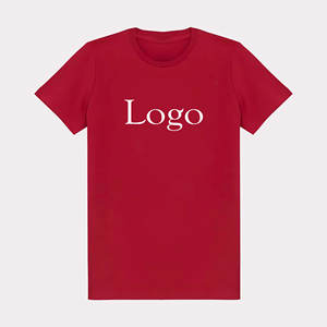 Tela fina al por mayor personalizada 100% algodón camiseta transpirable estampado ajustado Jersey Casual cuello redondo diseño - Product Image 6