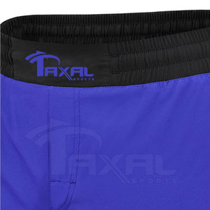 กางเกง MMA คุณภาพสูง เนื้อผ้าสแปนเด็กซ์/โพลีเอสเตอร์ สวมใส่สบาย แห้งเร็ว ระบายอากาศได้ดี สีสันปรับแต่งได้ สำหรับผู้ชาย - Product Image 4