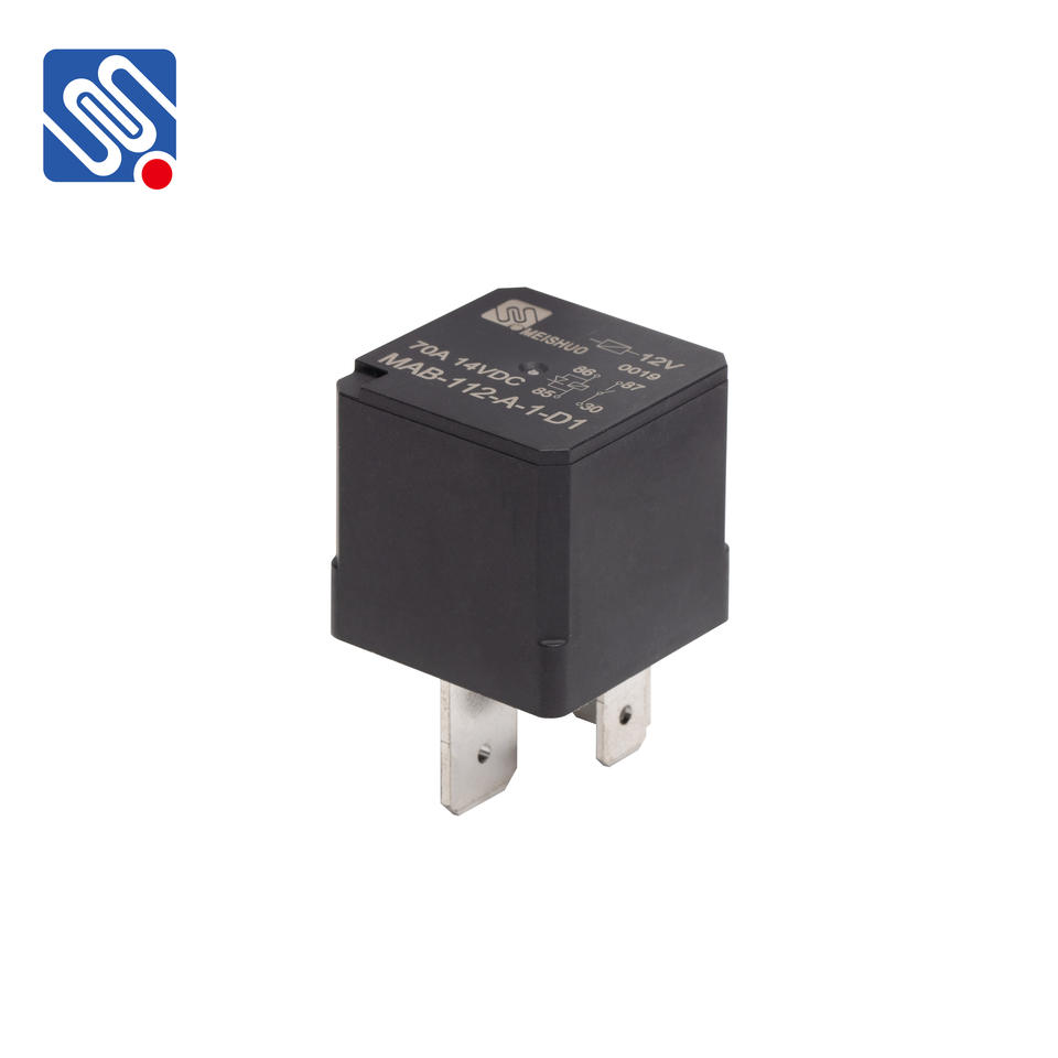 MEISHUO MAB-112-A-1D1 12V Auto Parts 4 Pin Waterproof Universal Automotive Relay New Condition