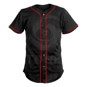 Maillot de baseball OEM, logo et design personnalisés, impression, maillot de baseball personnalisé pour hommes, maillot de baseball de haute qualité - Product Image 1
